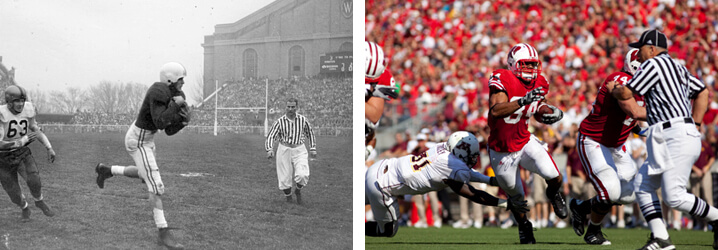 Wisconsin football Homecoming games through the years