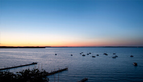 Lake Mendota at Sunset