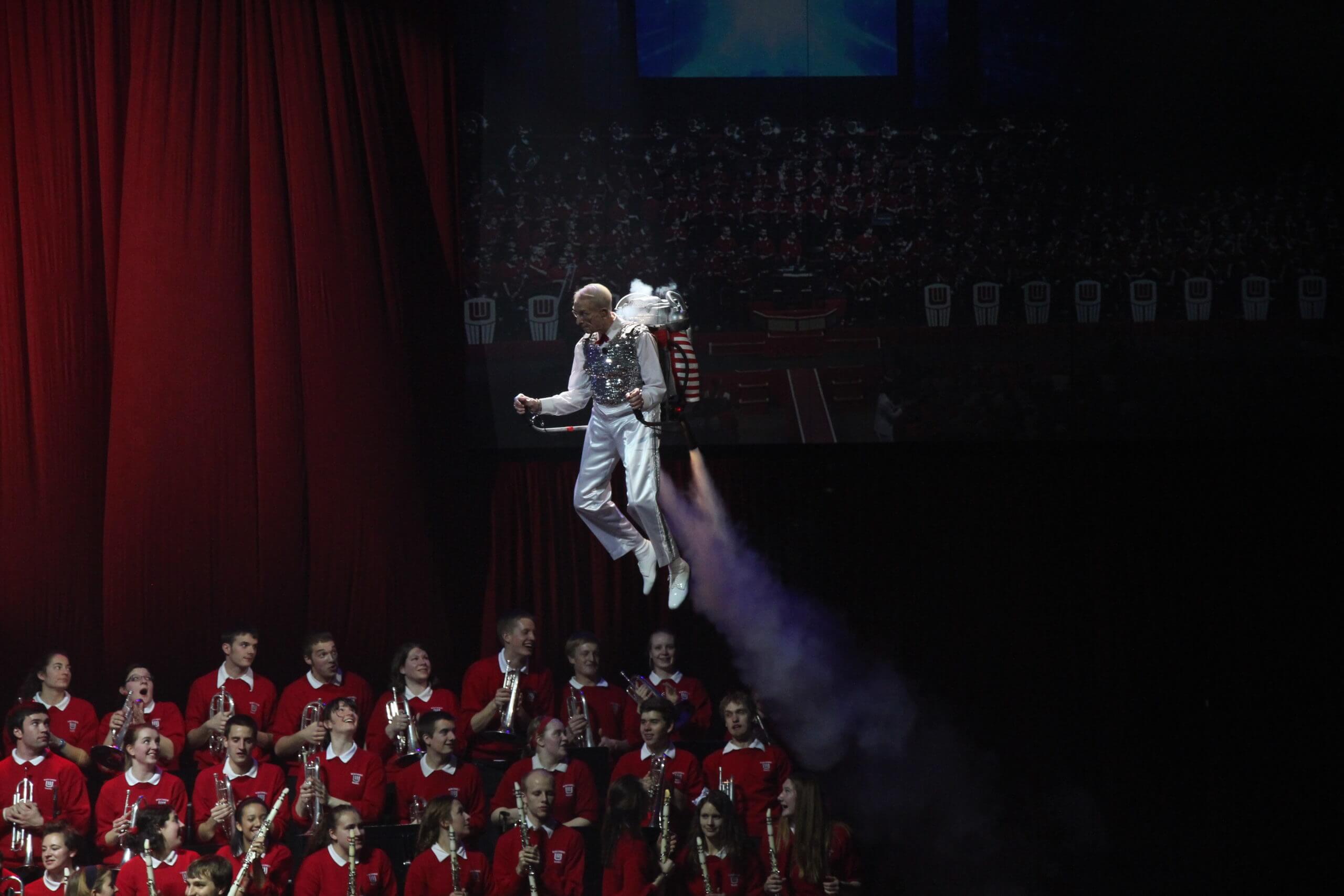 Mike Leckrone Jet Pack.