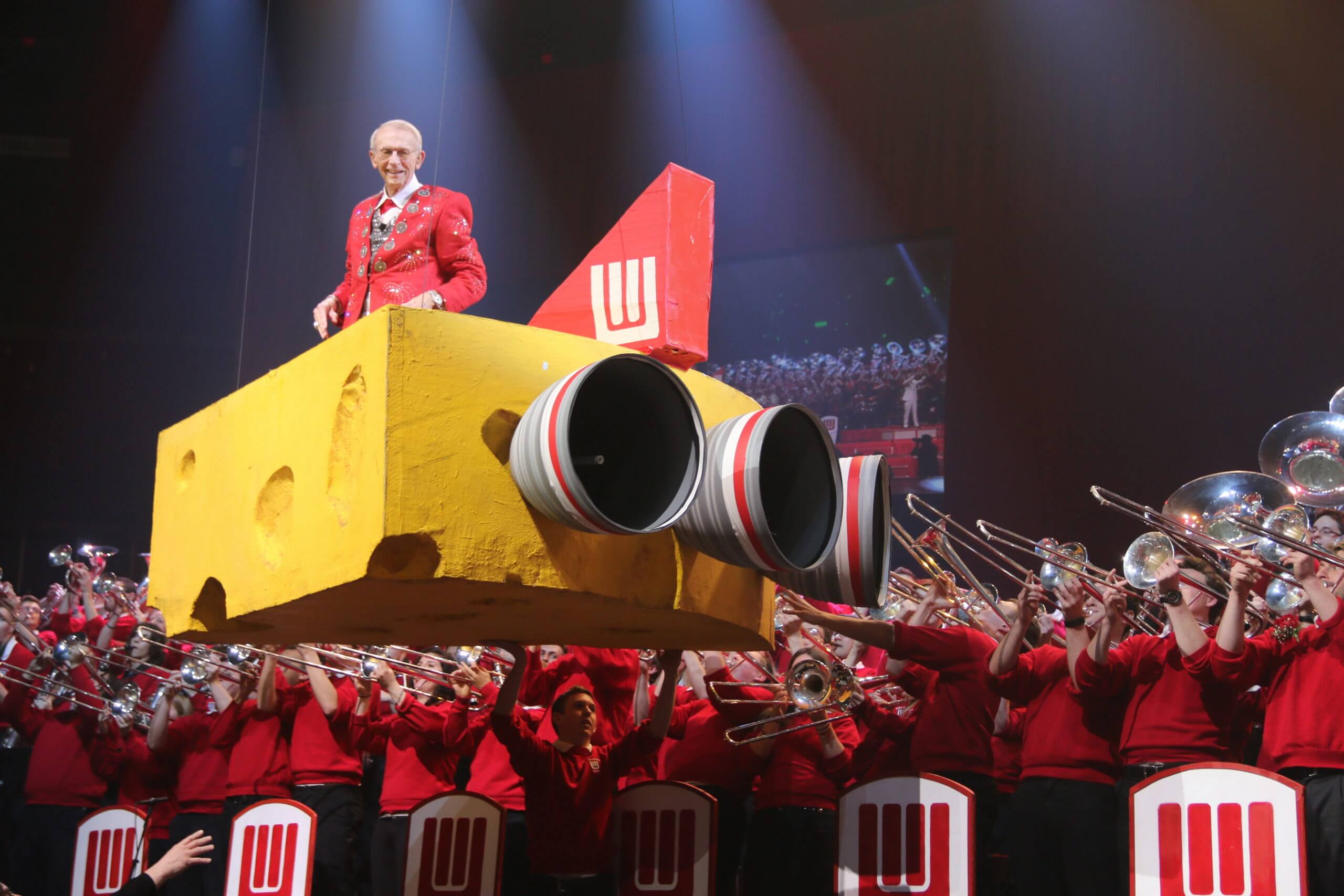 Mike Leckrone Cheese Rocket