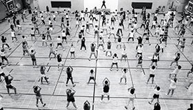 Exercise Class UW Archives.