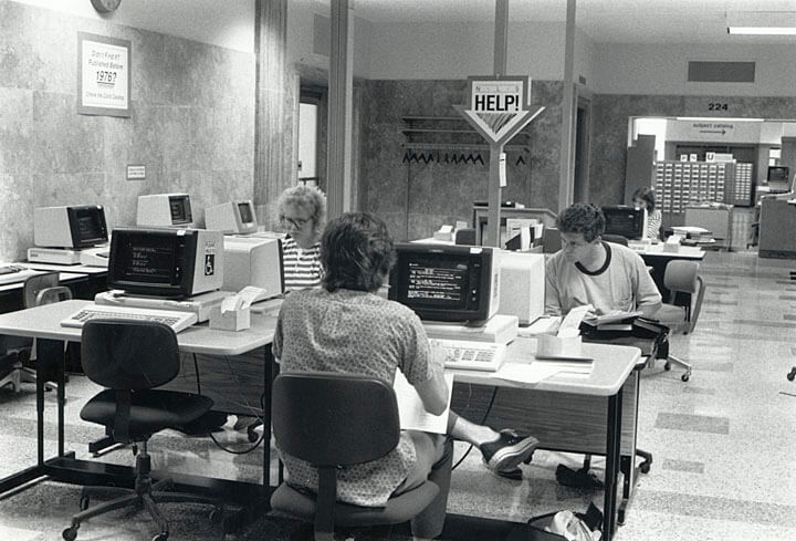 Memorial Library 1980s