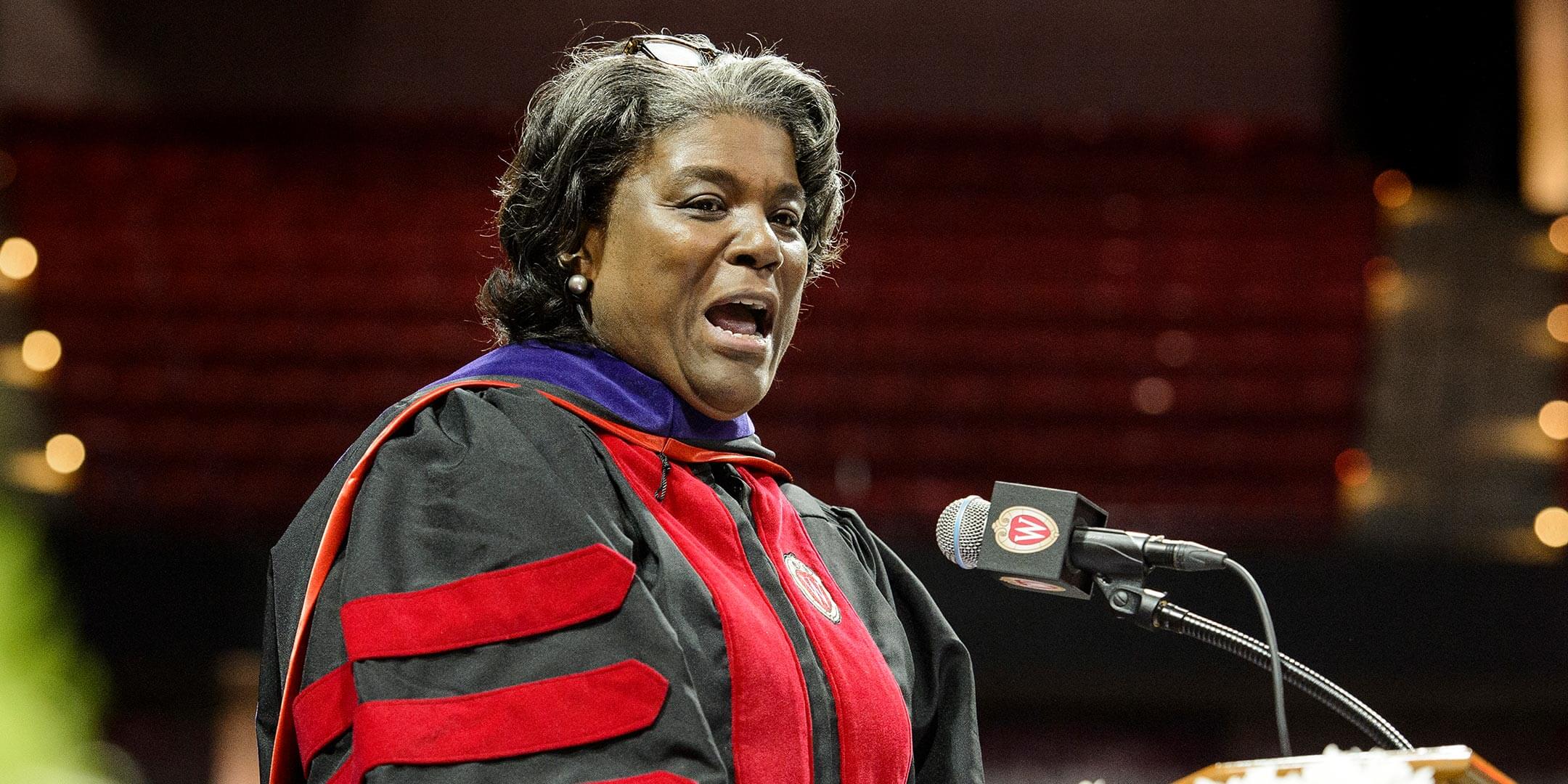 Linda Thomas-Greenfield MA’75