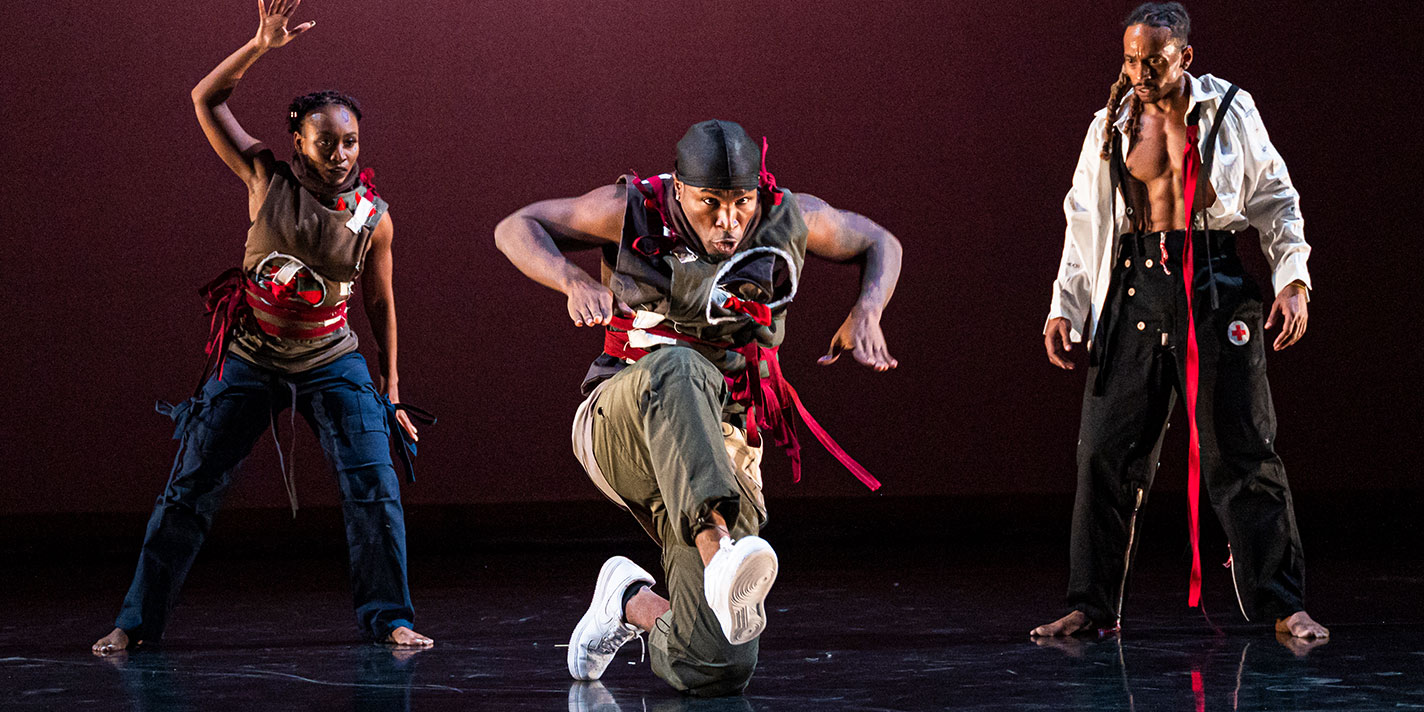 Visiting professional dancers perform during Moonshine.