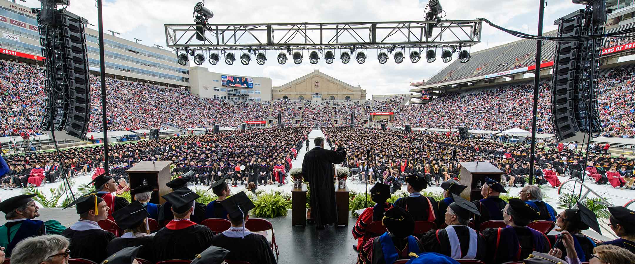 UW-Madison commencement ceremony