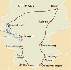 The itinerary of this fall’s German Study of Beer tour, September 24–October 5, 2013