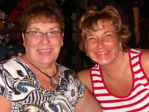 Kelle Cannon '83 and Sue Cannon